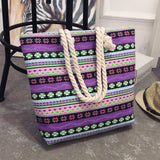 Canvas Bohemian Style Tote