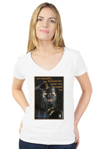 womens tultex v neck