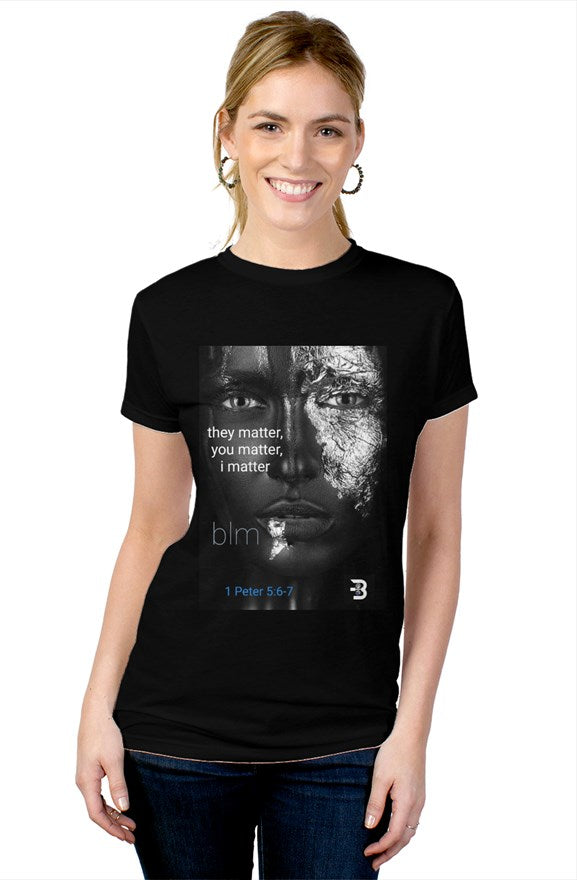 tultex ladies blend tee