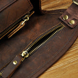 Real Leather Waist Bag