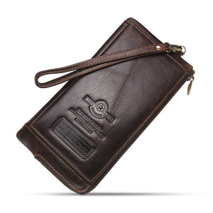 Cartera de cuero para hombre/mujer