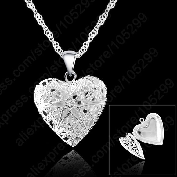 Sterling Silver Locket Necklace