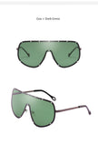 Gafas de sol polarizadas de lujo con remaches