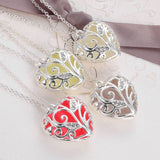Luminous Heart Necklaces