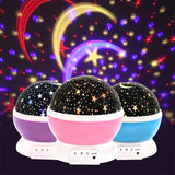 Proyector de luz nocturna LED Starry Sky para niños